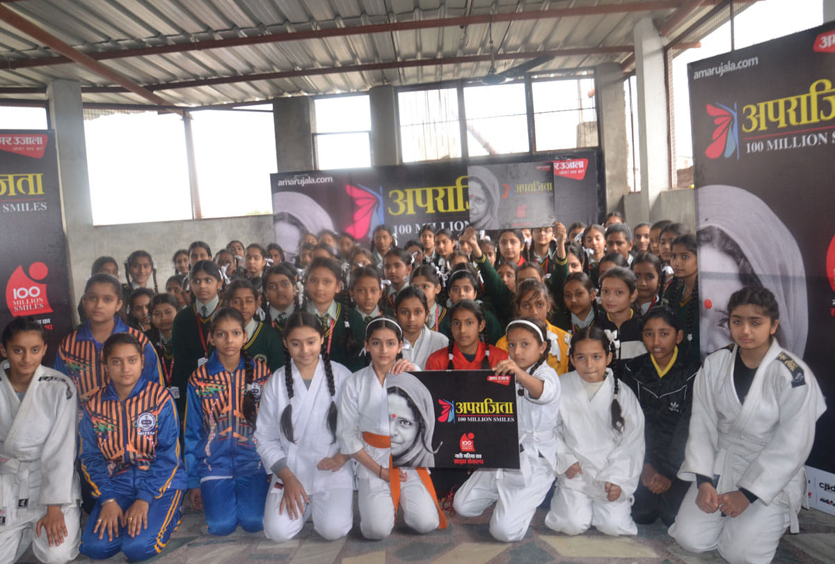 aparajita: school gils learned judo-karate and fencing, women empowerment