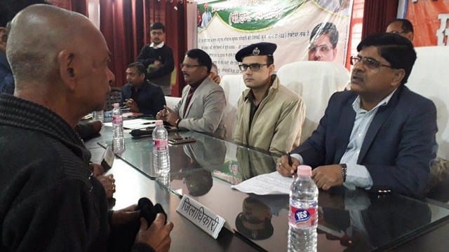 Case on the Chief and Gram Panchayat Officer on the disturbance