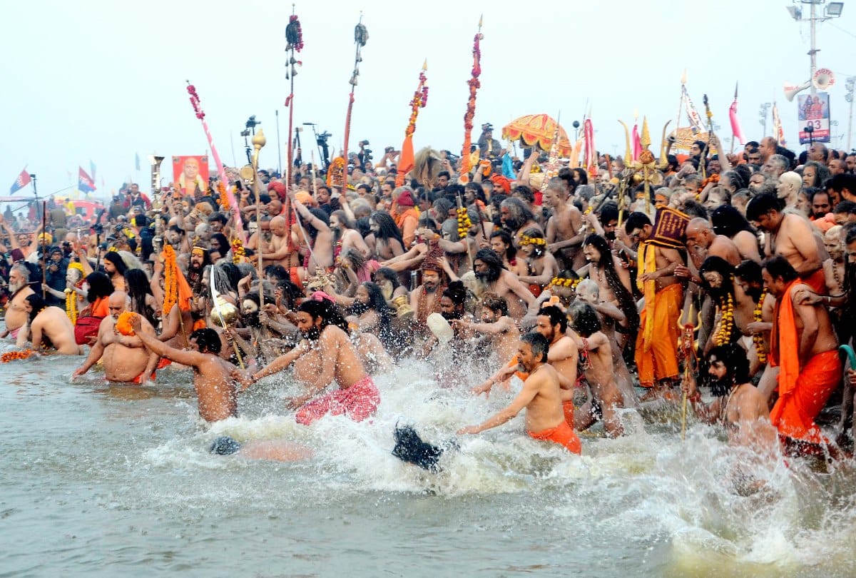 Vasant Panchami on the banks of the Ganges