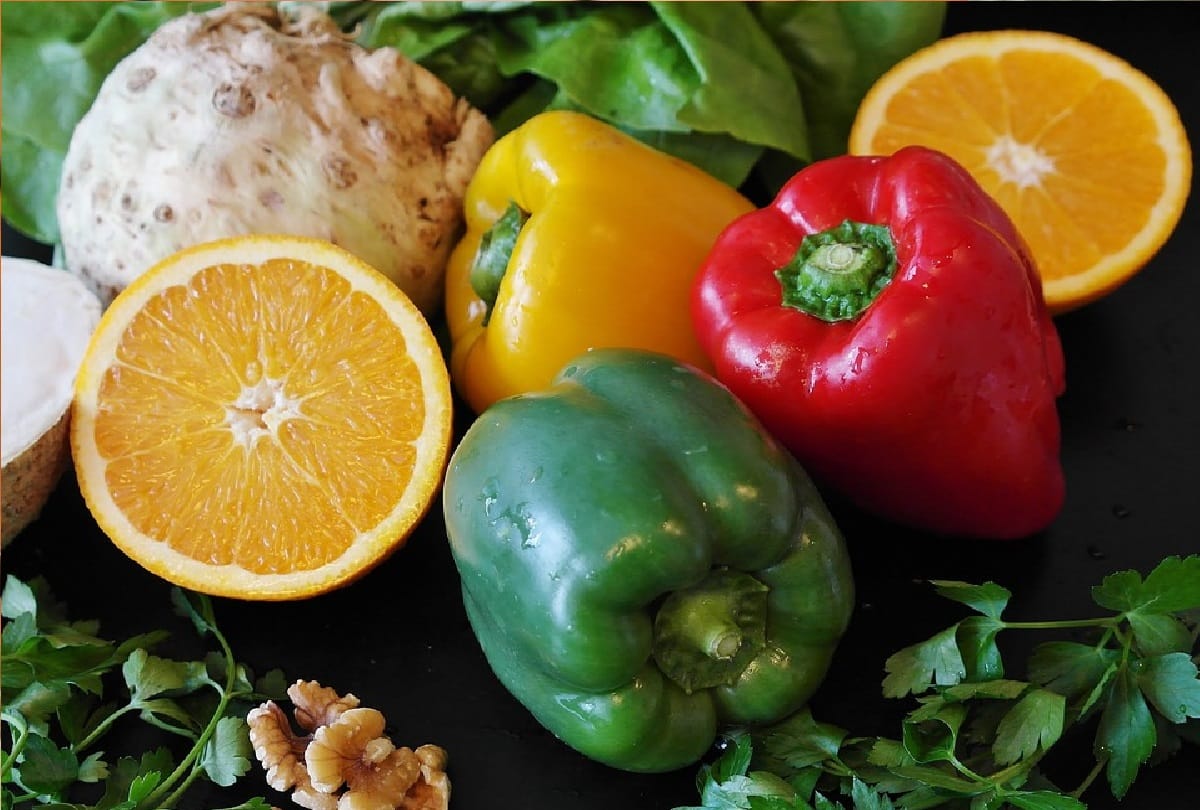 Eating fruit veg improves mood and landing a new job