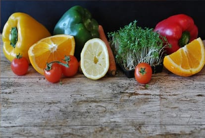 Eating fruit veg improves mood and landing a new job