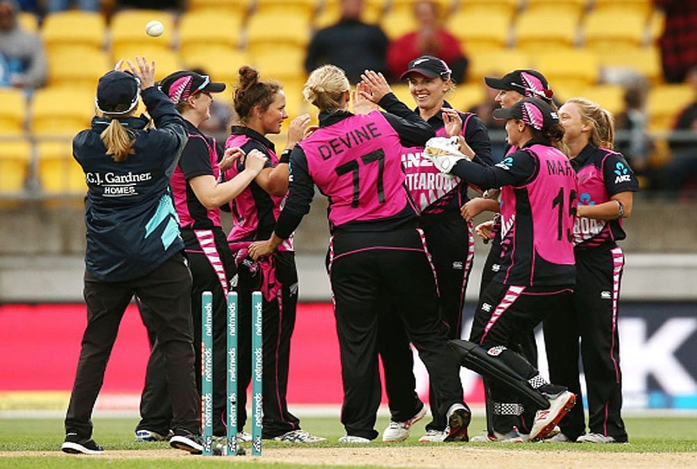 New zealand Women won by 23 runs against indin women at Wellington
