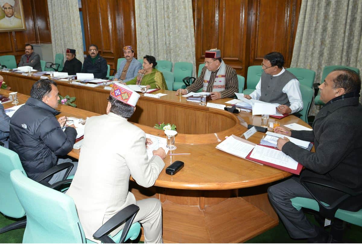 himachal cabinet meeting today Twenty Big decisions