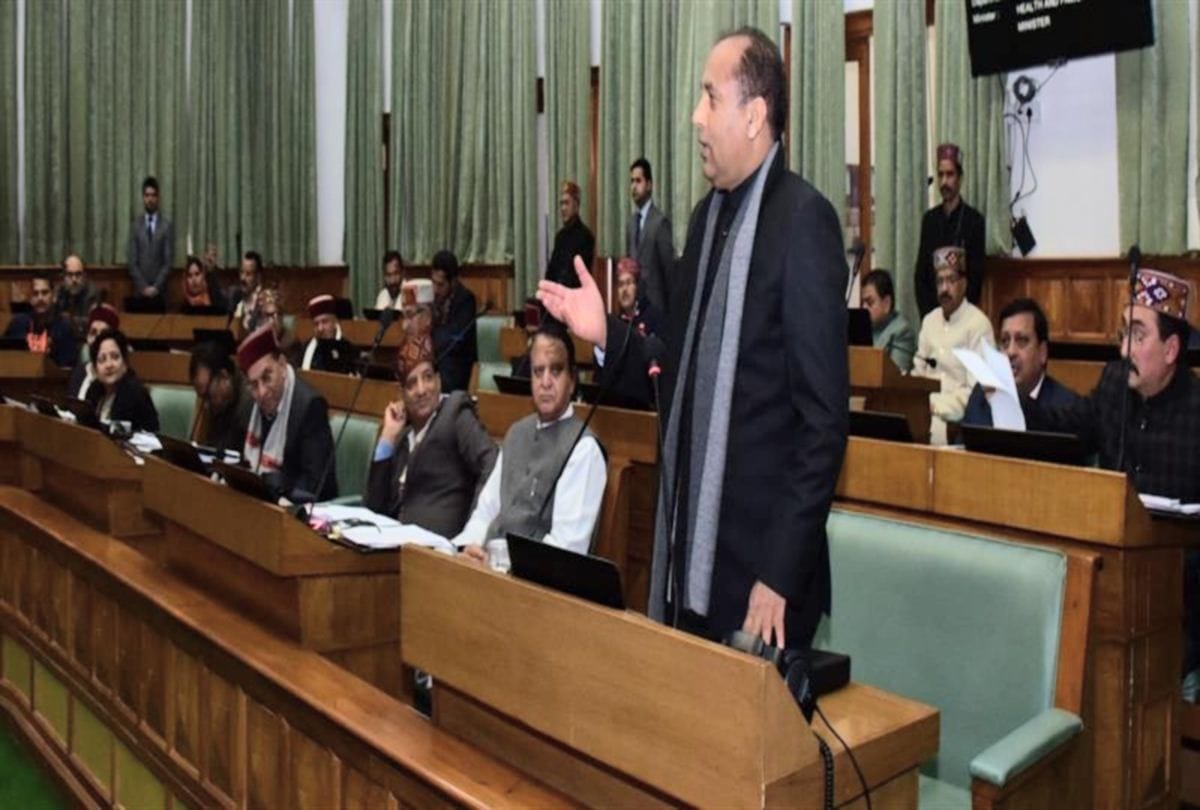 ruckus in himachal assembly budget session on chamba cement plant