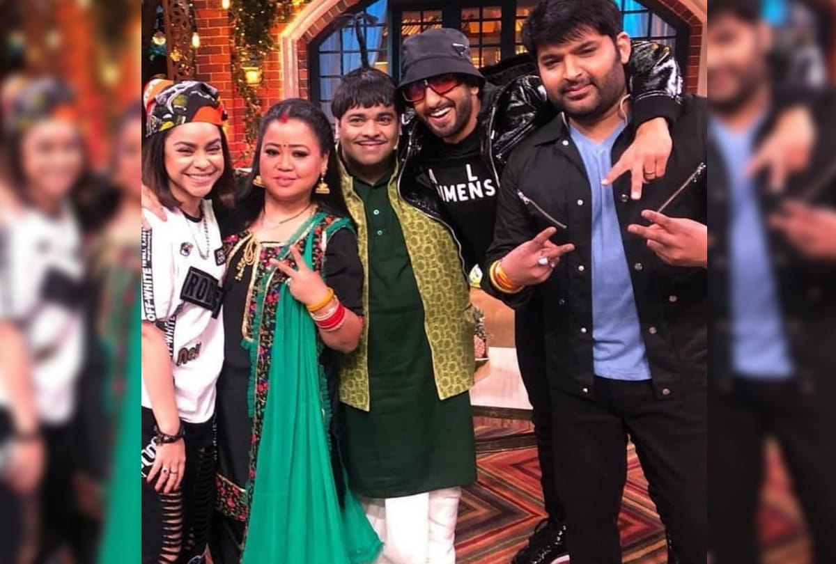 gully boy star kapil sharma and alia bhatt went to the kapil sharma show for movie promotion