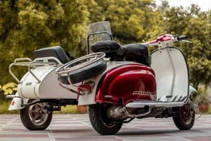 This is the most beautiful Lambretta Scooter in india