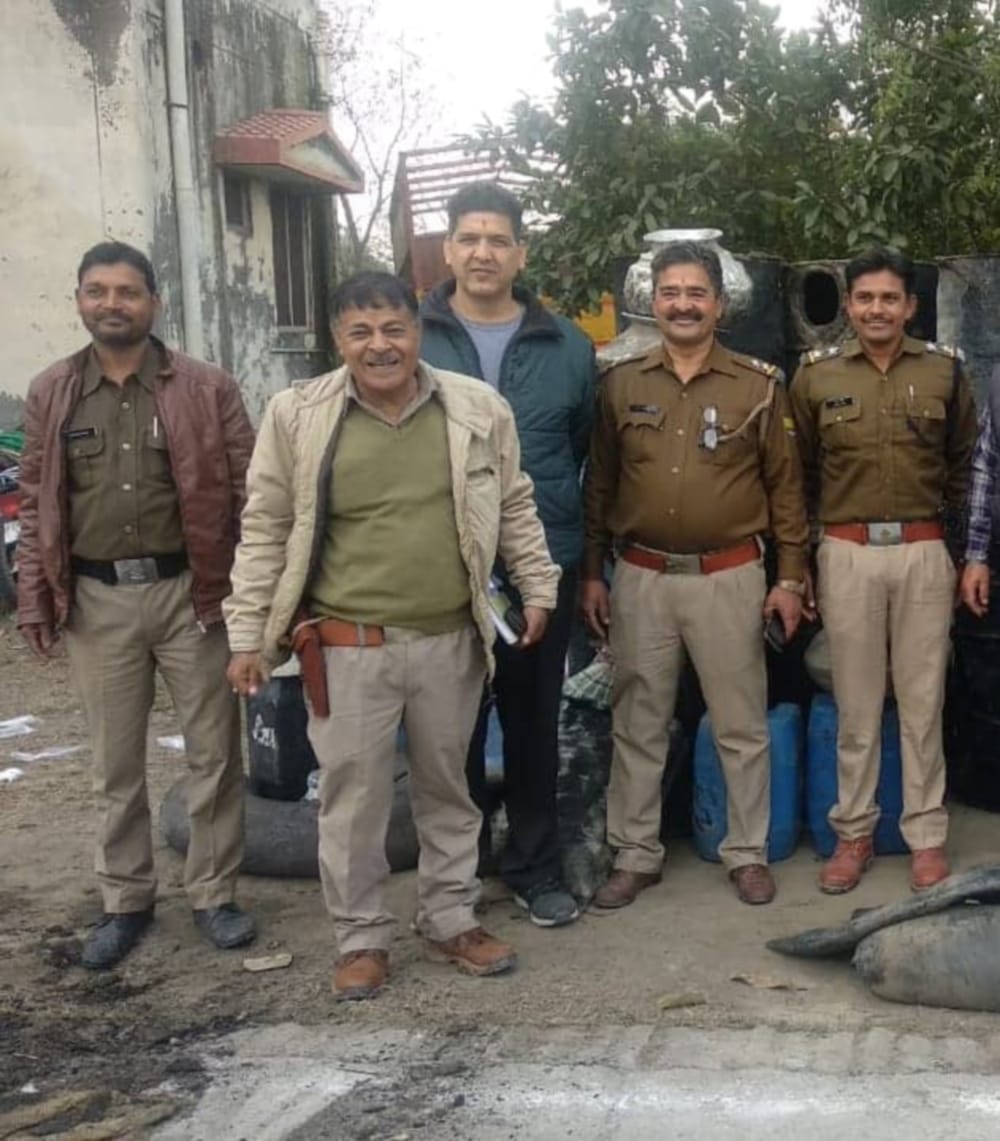 large consignment of raw liquor seized in uttarakhand