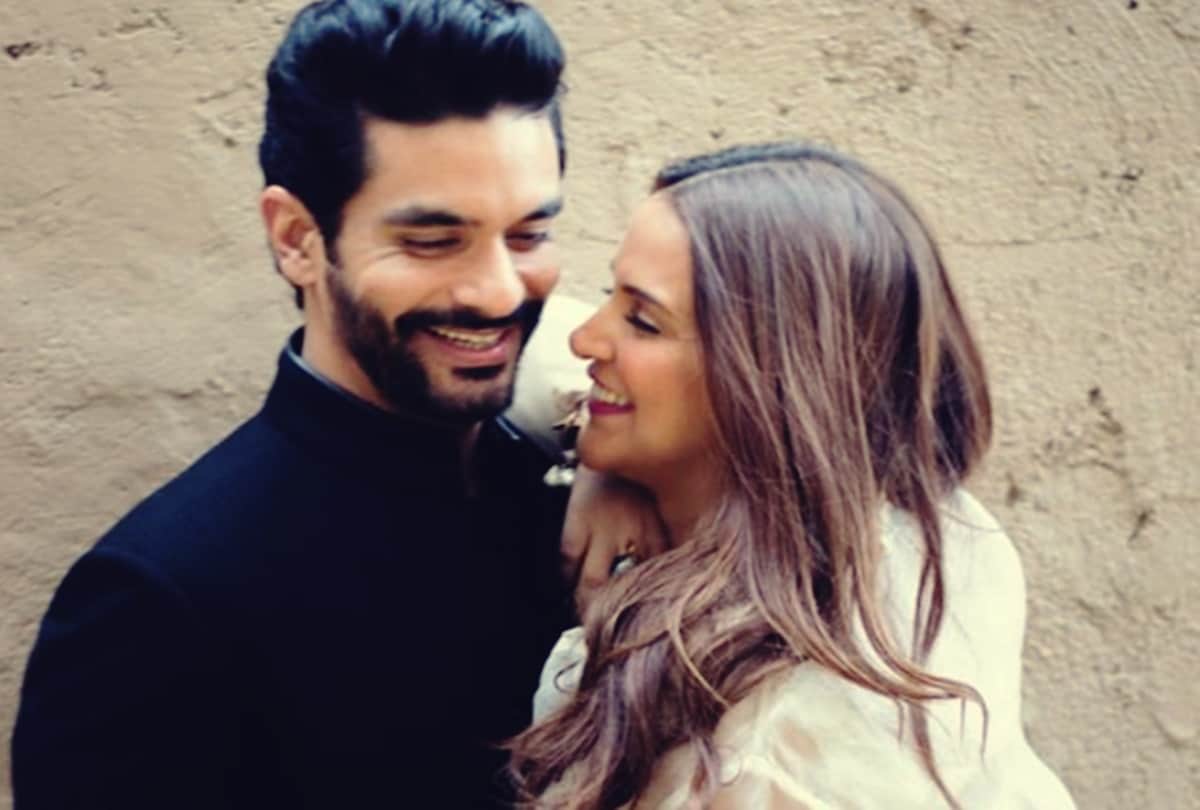 Neha dhupia wishes happy birthday to hubby angad bedi
