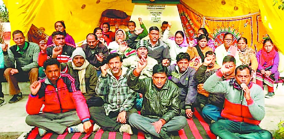 women employees will do hunger strick