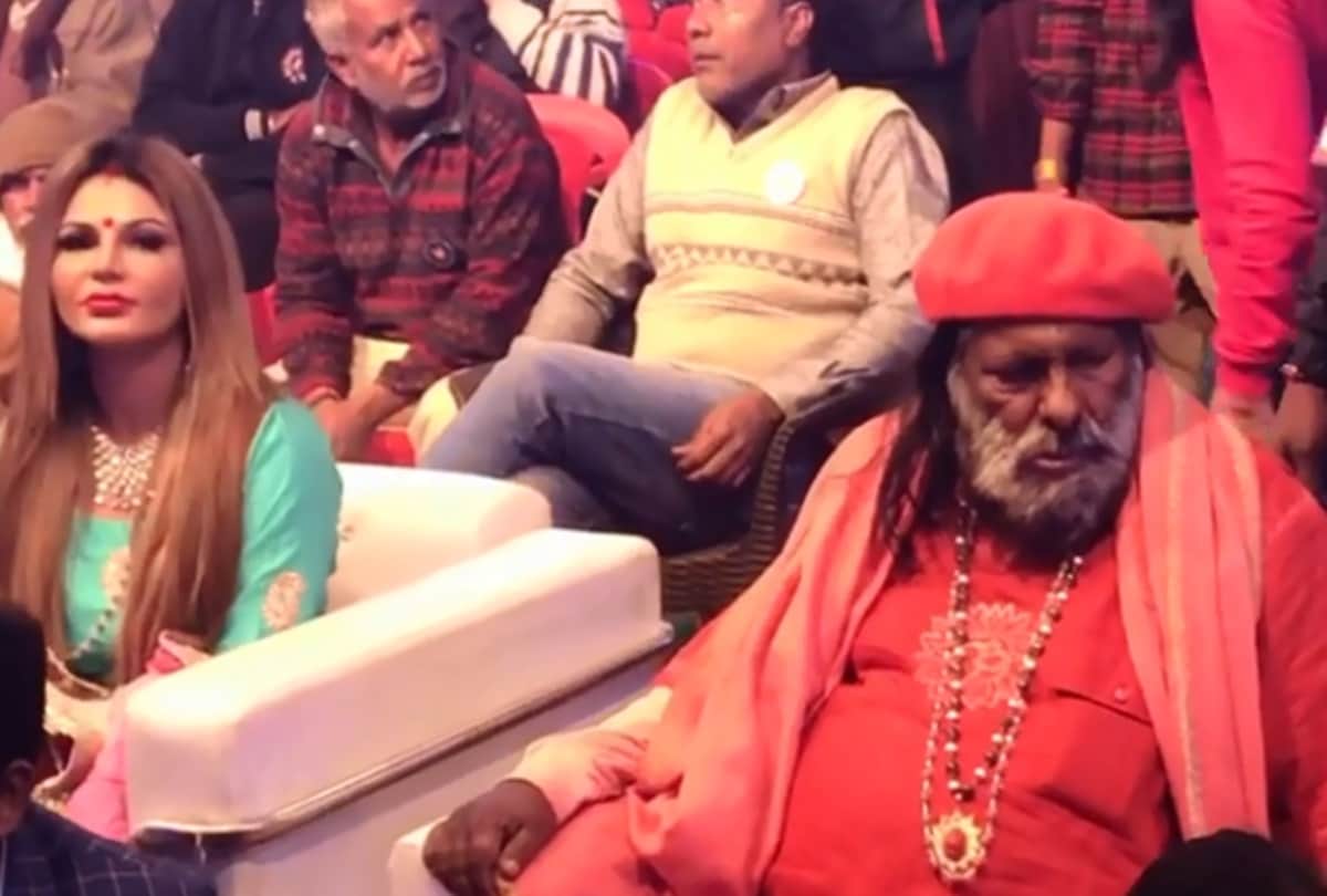 Rakhi sawant at kumbh mela 2019 says i come to wash my sins