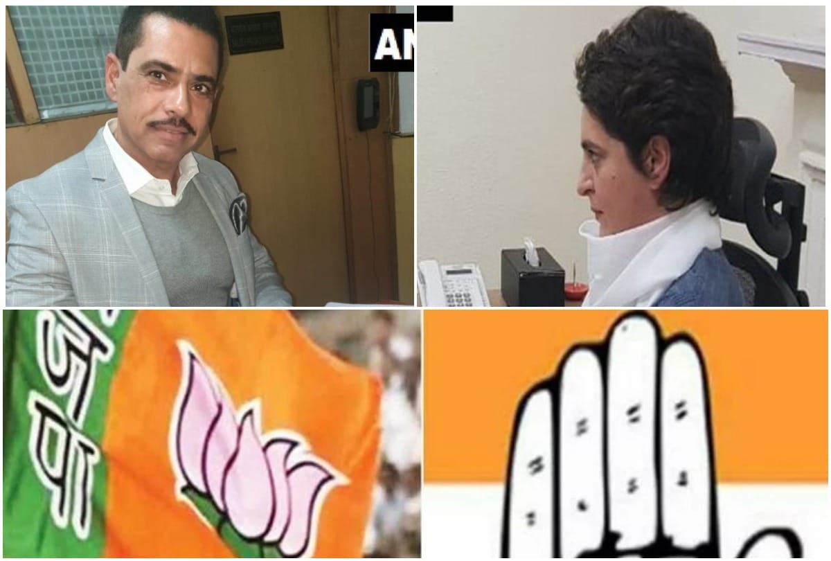 priyanka-gandhi-to-neutralize-robert-vadra-excuse-bjp