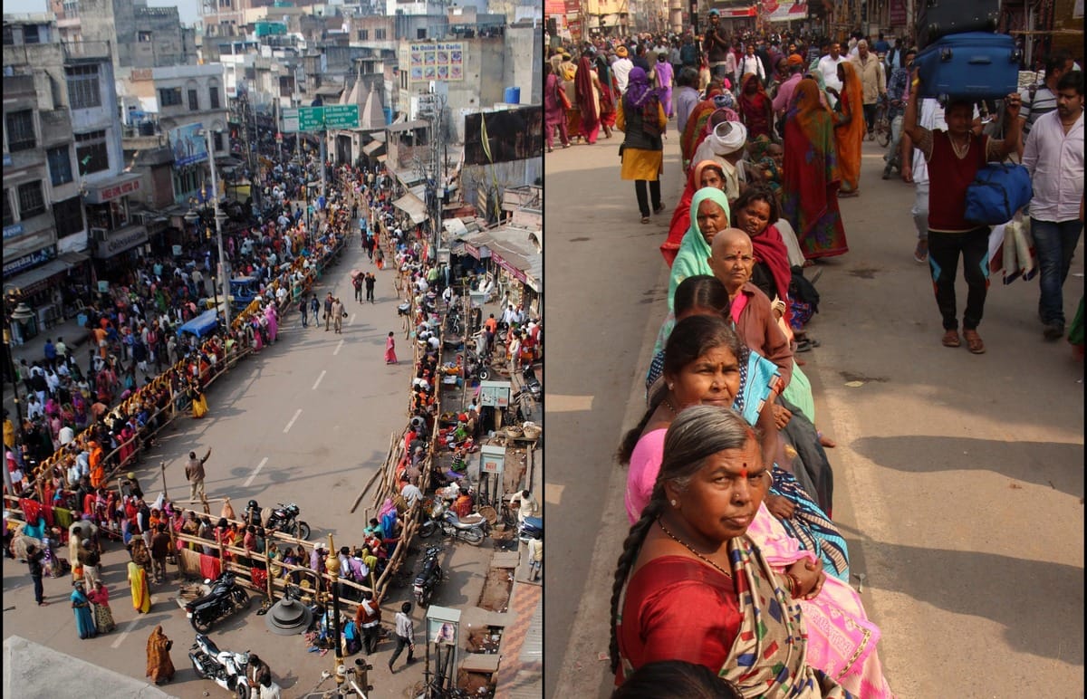 Kumbh devotee Kashi Vishwanath reached after Mauni Amavasya