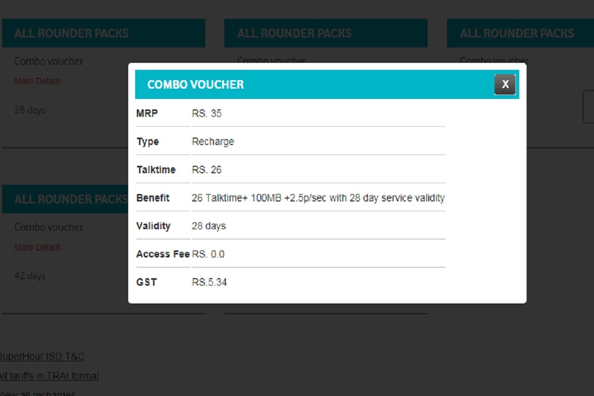 Vodafone Best Prepaid Recharge Plans