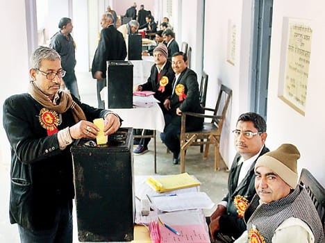 84 per cent of the advocates selected