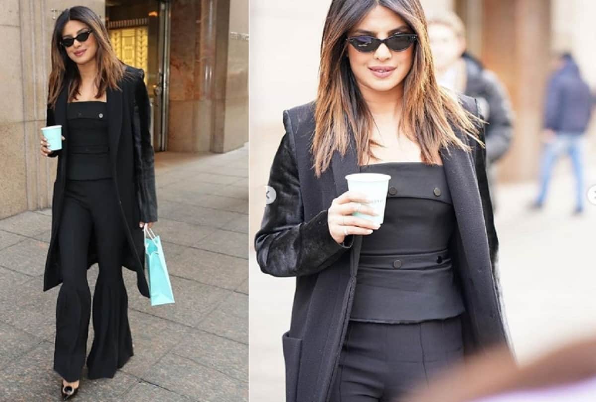priyanka chopra was spotted in newyork fans share photo on social media
