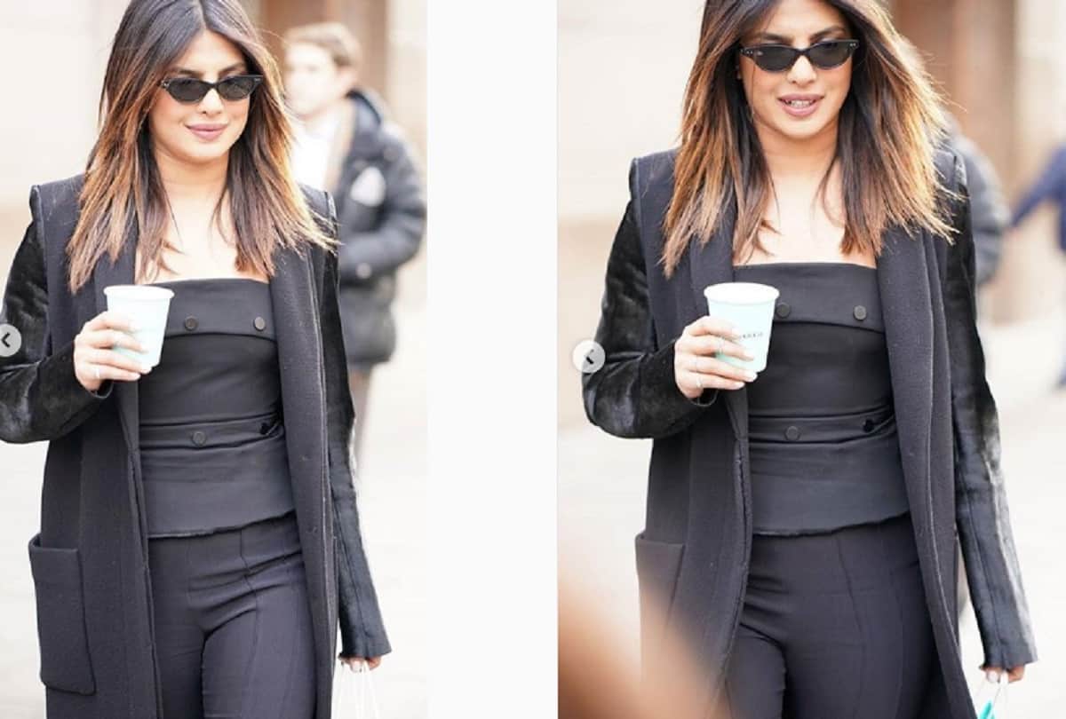priyanka chopra was spotted in newyork fans share photo on social media