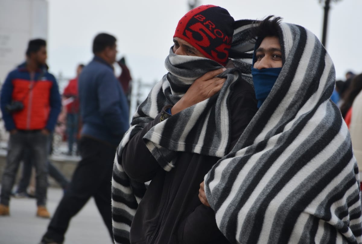 after twenty two years shimla average temperature recorded 3.8 degree celsius