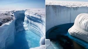 In a few decades the regional climate can fluctuate due to melting snow
