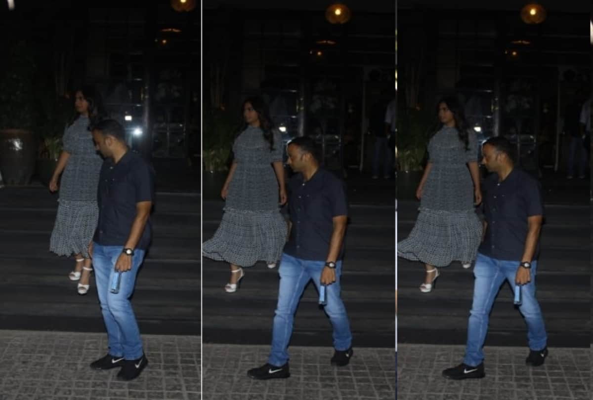 Isha Ambani came in such a way, Maxi dressed in the wife watching Anand Piramal