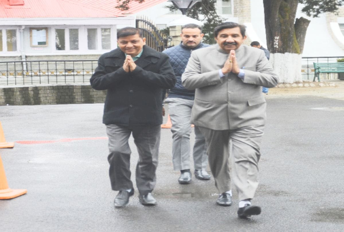 ruckus in himachal assembly budget session on 70 nh construction issue