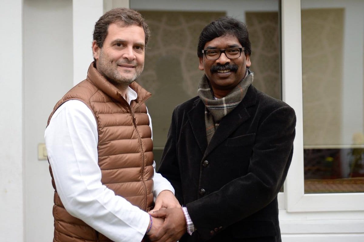 Jharkhand new elected CM Hemant soren oath ceremony will be very happening for opposition