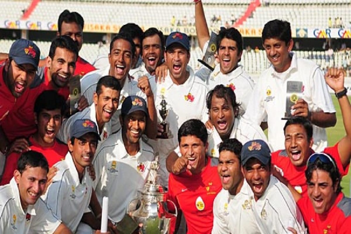 ranji trophy all season winners team