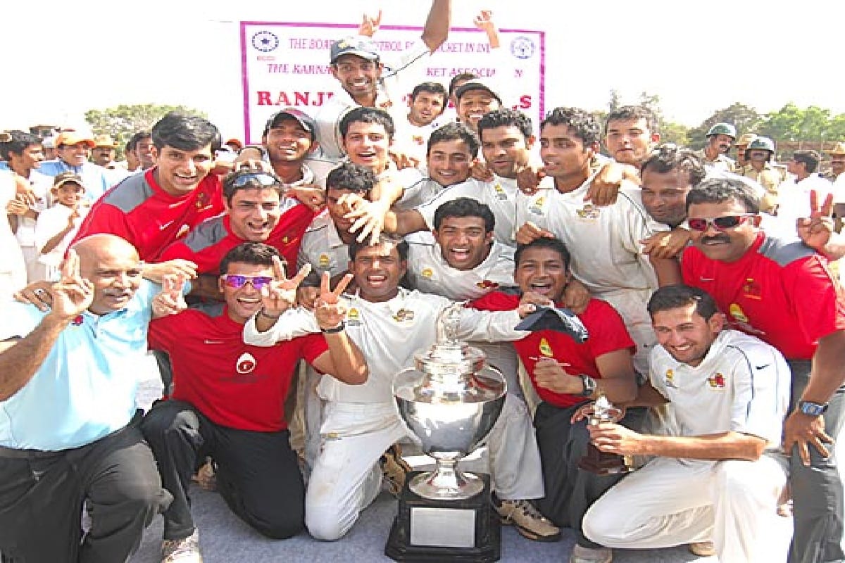 ranji trophy all season winners team