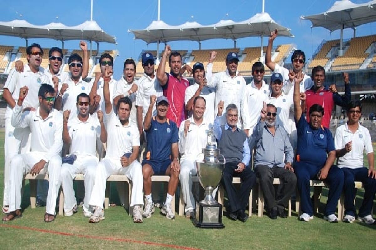 ranji trophy all season winners team