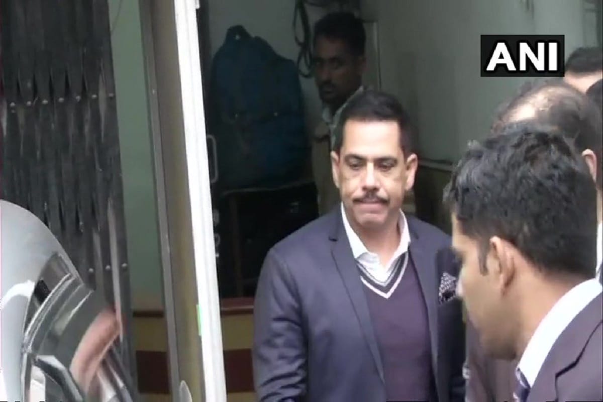 ED questioned Robert Vadra for three and a half hours in Money Laundering case
