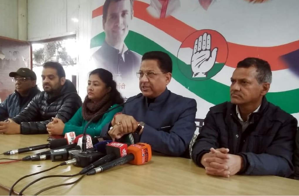 congress leader suryakant dhasmana attack on pm modi for ram mandir