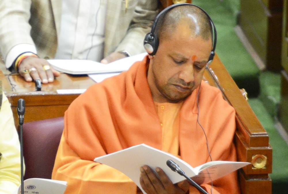 disruption in vidhan sabha over sonbhadra issue, yogi says justice will served