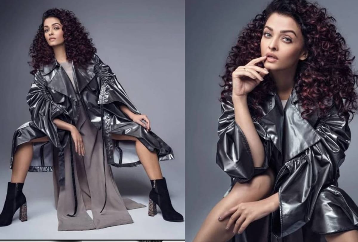 Aishwarya Rai looks gorgeous in curly hair