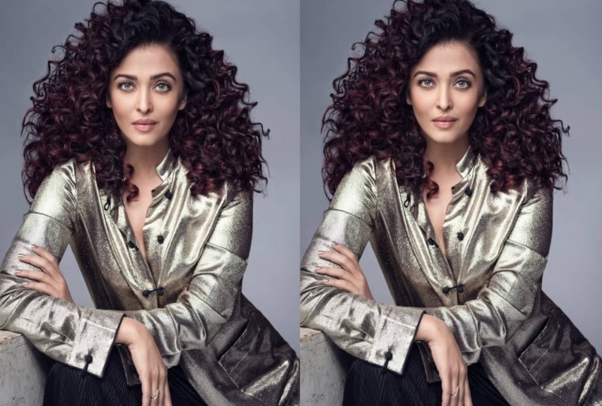 Aishwarya Rai looks gorgeous in curly hair