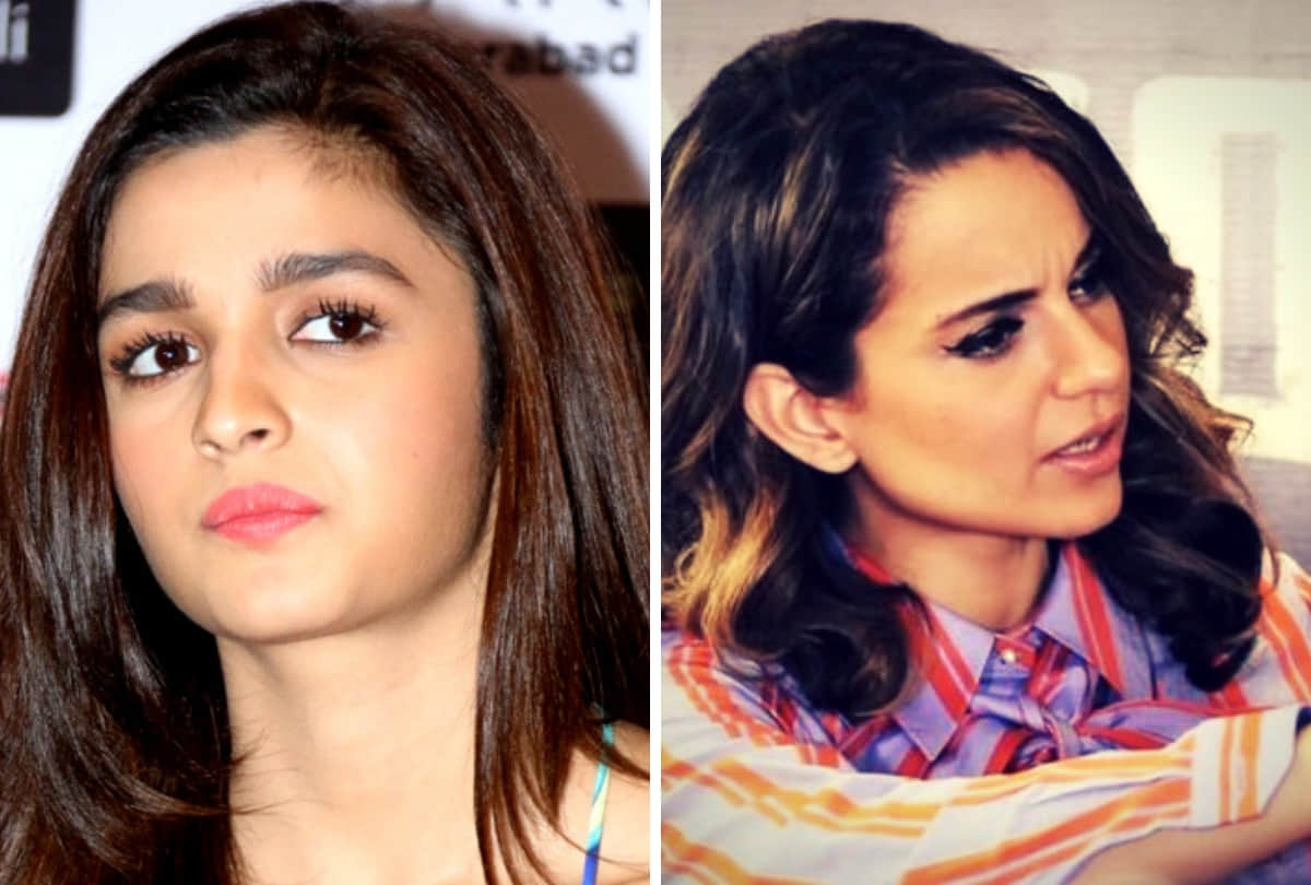 Alia Bhatt and Kangana Ranaut row Alia has responded to Manikarnika actress
