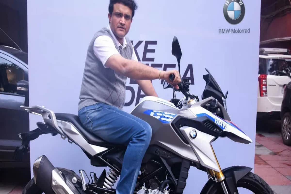 Sourav ganguly bought a new bike bmw g310gs