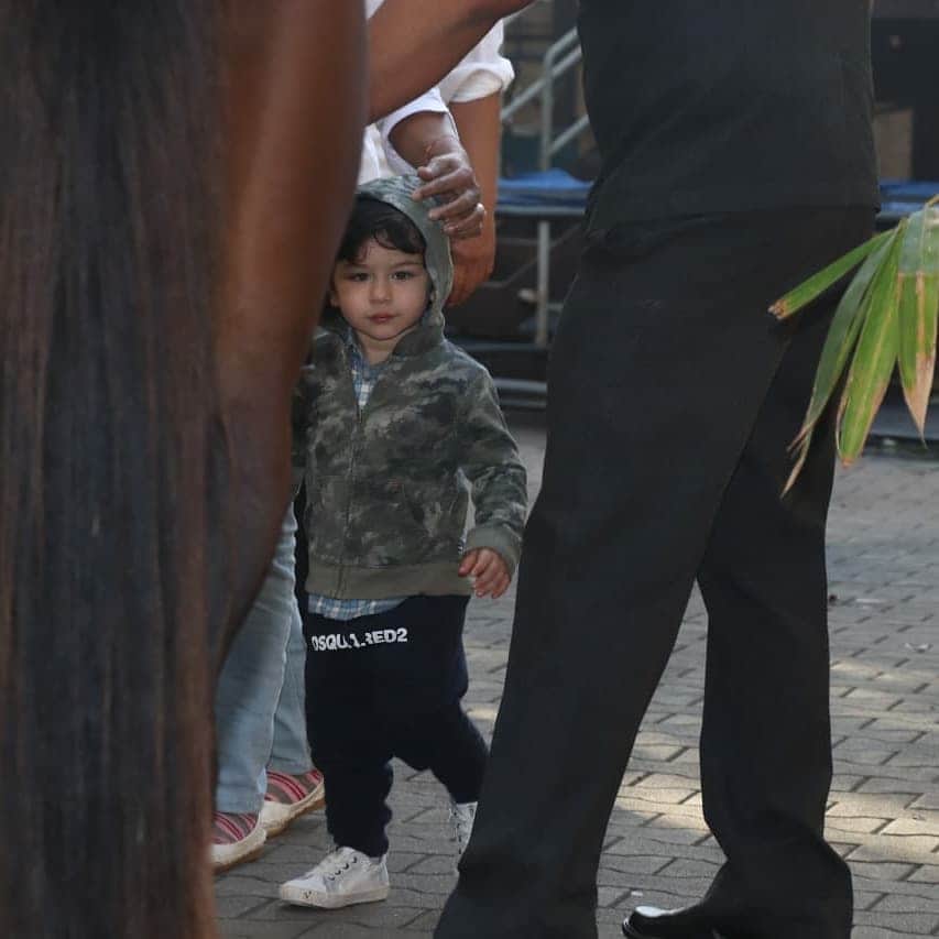 taimur ali khan enjoyed horse riding