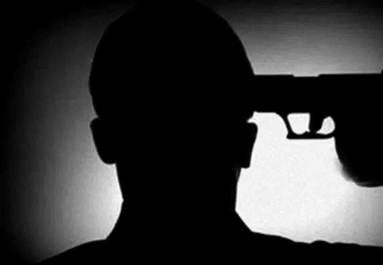 Former soldier shot himself in farrukhabad
