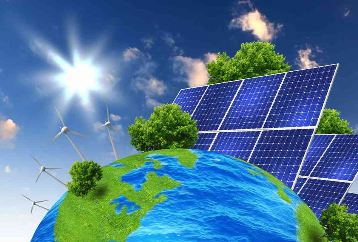 Solar power plants save electricity and money