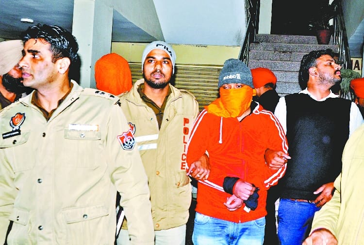 punjab police killed gangster ankit bhadu in encounter in zirakpur