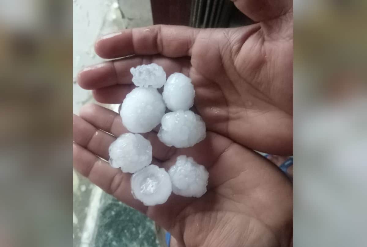 hailstorm and rain lashes out in delhi many homes destructed aftermath is huge