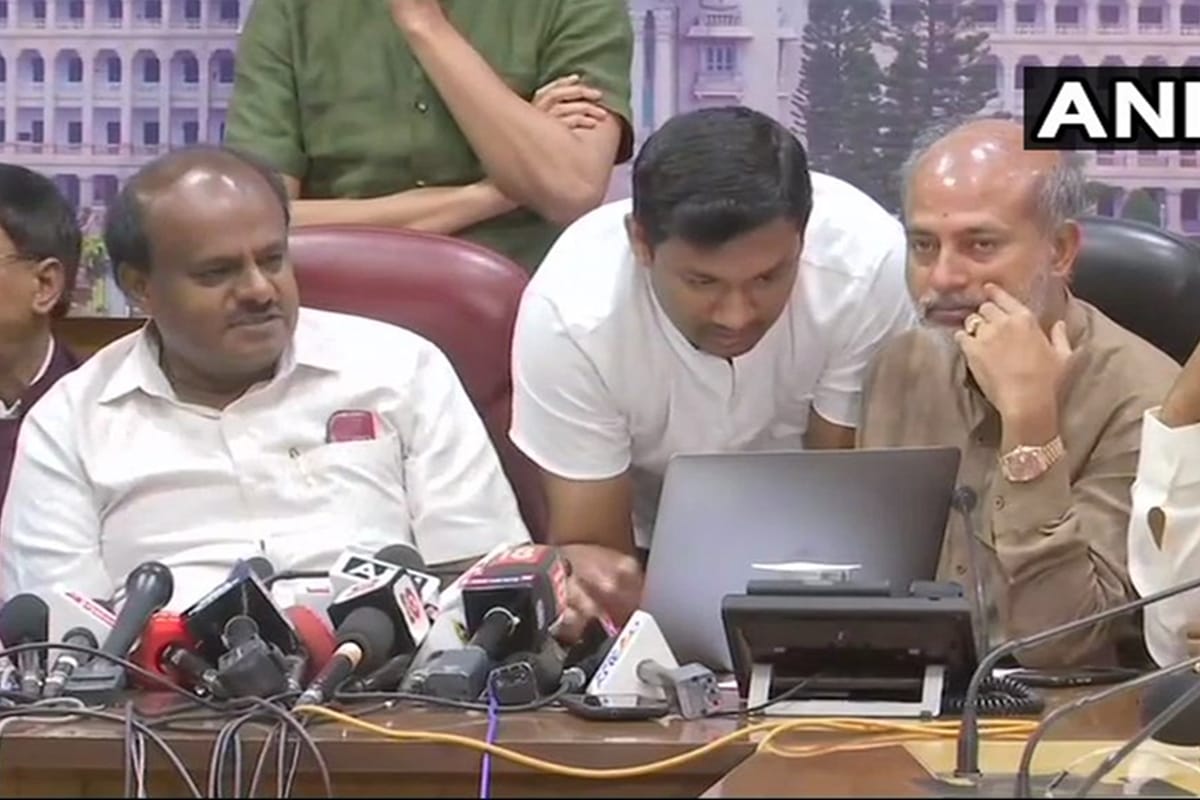 HD Kumaraswamy said we released 5,450 crore rupees for farm loan waiver