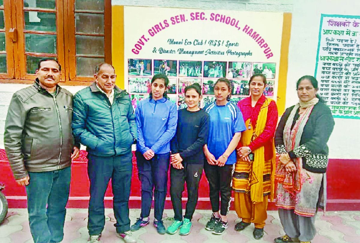 Himachal's three daughters will participate in the National Athletics Championship