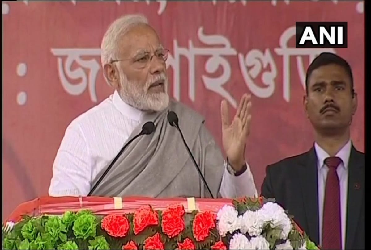West Bengal: PM Narendra Modi in Jalpaiguri attack on opposition