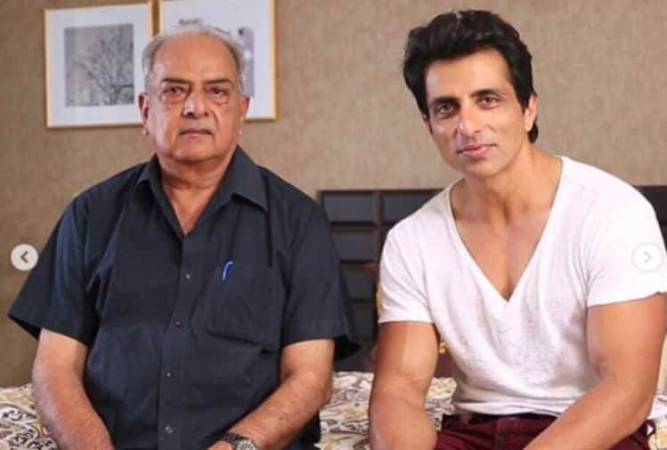 sonu sood emotional post for his father death anniversary