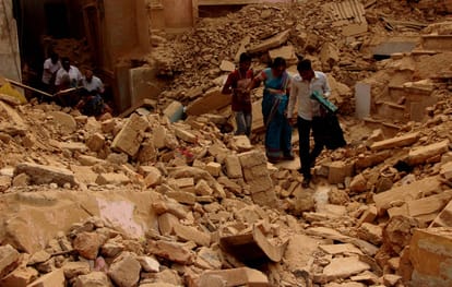 Uproar and tremor at beggar Dharamshala in Kashi Vishwanath Dham