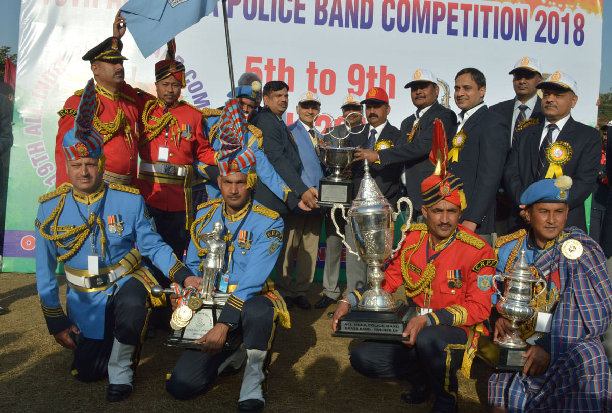 crpf won all india police band contest organised in jammu kashmir
