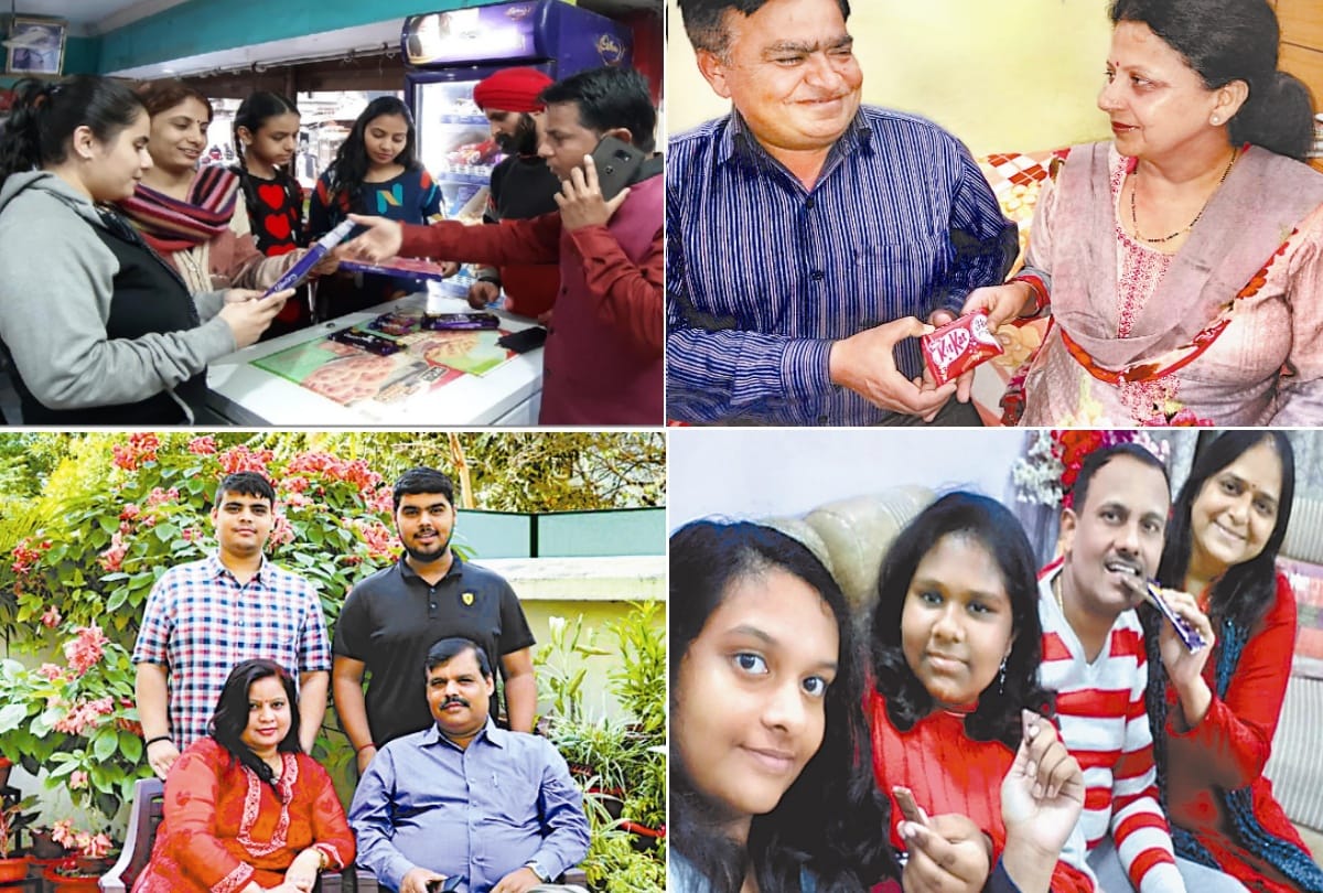 people shared their memories on chocolate day