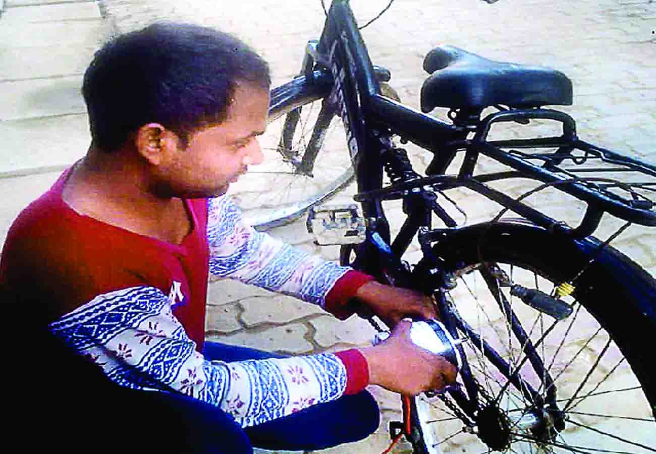 prashant make e-cycle in rupees of fifteen thousand