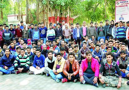 Polytechnic students crushed by car in etawah