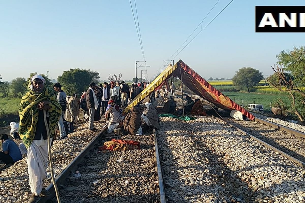 Gujjar Reservation Demand: Rail and road traffic hit, routes of 7 trains were diverted